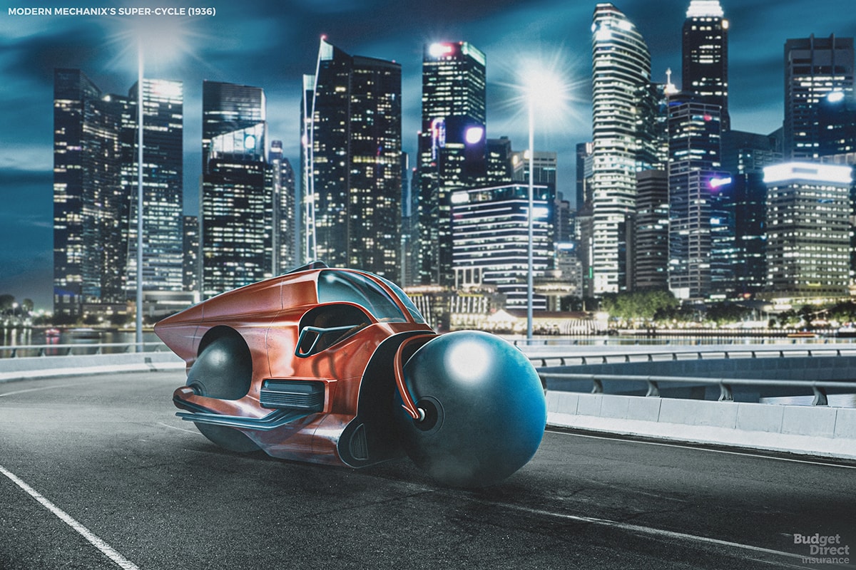 7 Futuristic Vehicle Concepts of the Past by Today's Designers 7 Futuristic Vehicle Concepts of the Past by Today's Designers