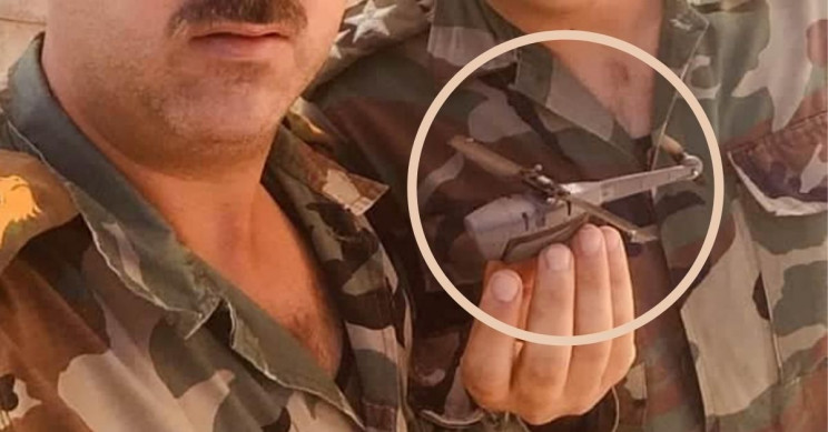 Syrian Troops Share Image of Captured Black Hornet 3 Spy Drone