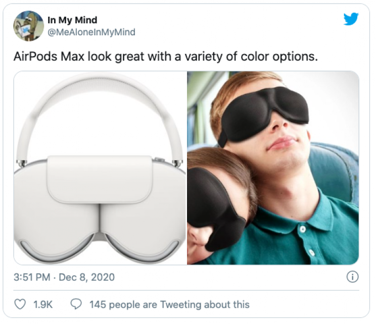 11 Memes Mocking Apple's AirPods Max Unveiling 11 Memes Mocking Apple's AirPods Max Unveiling