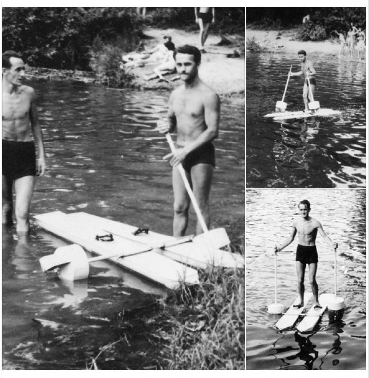 Krupa's water walking skis Krupa's water walking skis