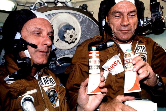 Astronauts Have Been Sneaking Booze into Space for the Past Few Decades Astronauts Have Been Sneaking Booze into Space for the Past Few Decades