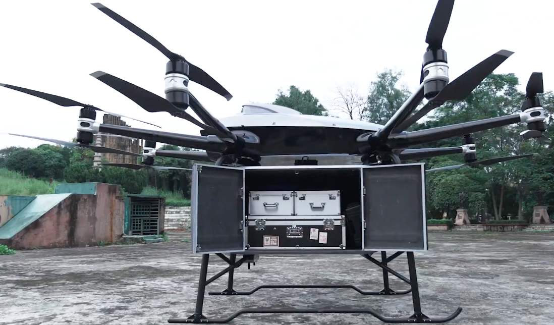 This Logistics Drone Has a 440 Pound Payload Capacity This Logistics Drone Has a 440 Pound Payload Capacity