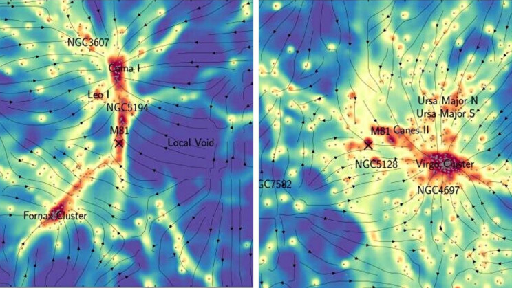 New Dark Matter Map Shows Hidden Connections Between Galaxies