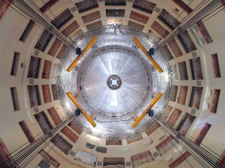 1,250 Ton Base of the Cryostat Installed, Fusion Reactor Reaches Major Milestone 1,250 Ton Base of the Cryostat Installed, Fusion Reactor Reaches Major Milestone