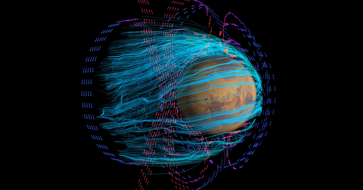 Mars Does Have a Field of Sorts, 'Induced' by Solar Winds