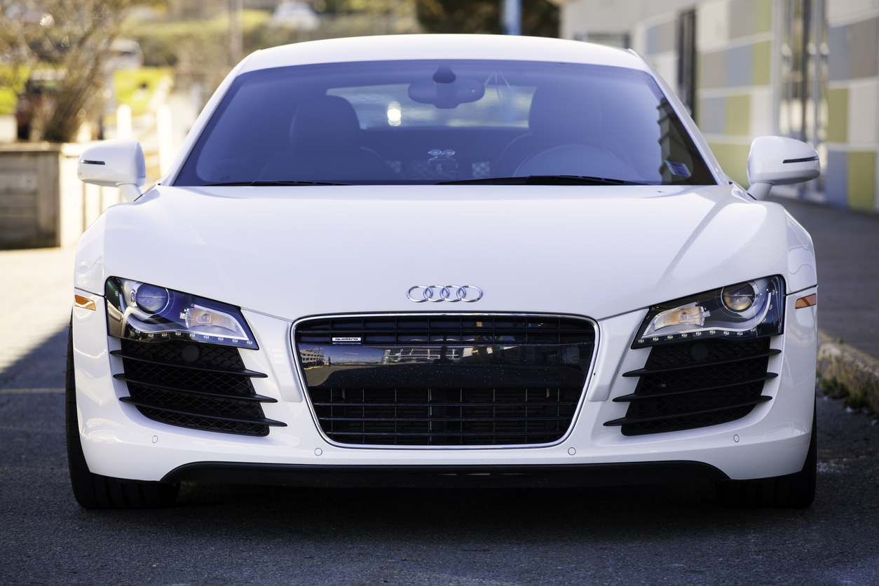 audi white