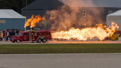Jet Engine Powered Trucks Easily Clock Over 350 MPH