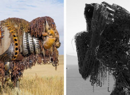 7 Incredibly Beautiful Scrap Metal Sculptures and Their Artists