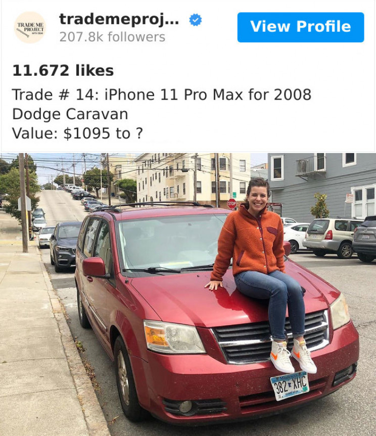 Woman Trades Hairpin for a Minivan, Plans to Get a House Next Woman Trades Hairpin for a Minivan, Plans to Get a House Next