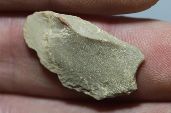 Stone tool found in Chiquihuite Cave Stone tool found in Chiquihuite Cave