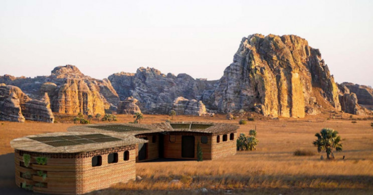World's First 3D-Printed School Is Inspired by Beehives