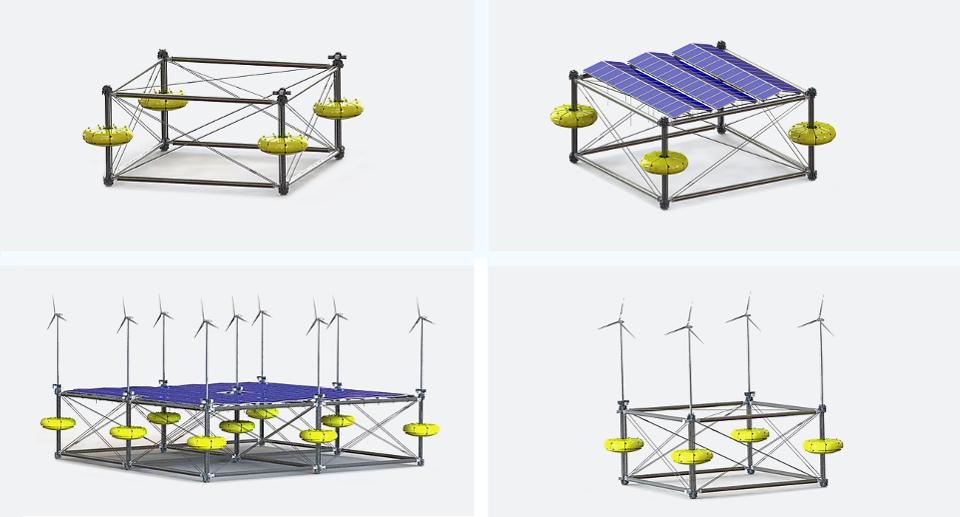 German Startup Creates Ocean Platform to Generate Power from Waves, Wind, and Solar German Startup Creates Ocean Platform to Generate Power from Waves, Wind, and Solar
