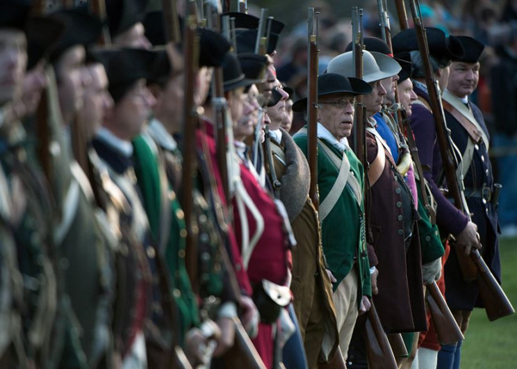 18th century weapons americans