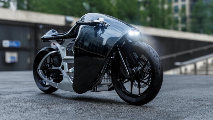 Vietnamese Motorcycle Builder Reveals a Slick Ray Fish-Inspired Two-Wheeler
