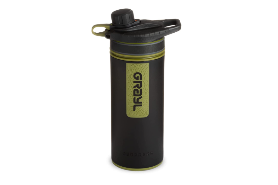 GRAYL GeoPress Water Bottle Black water bottle