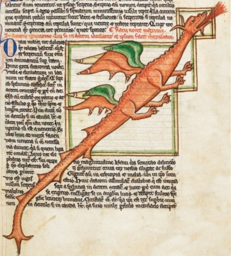 13th-century dragon 13th-century dragon