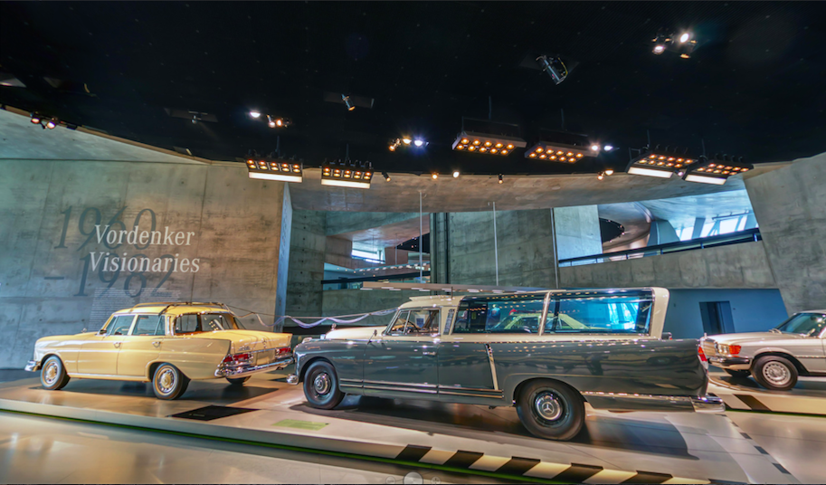 Take a Virtual Guided Tour Through Mercedes-Benz Museum Take a Virtual Guided Tour Through Mercedes-Benz Museum