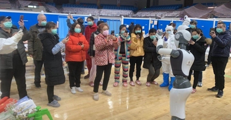 Wuhan Coronavirus Hospital Ward Staffed Only by Robots