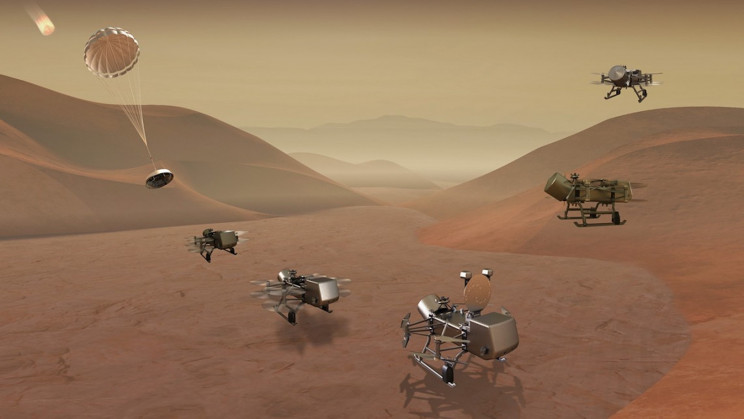The Plan to Launch a Fleet of Advanced Drones to Explore Lakes of Titan The Plan to Launch a Fleet of Advanced Drones to Explore Lakes of Titan