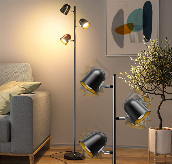 Anten Floor Lamp three-light floor lamp