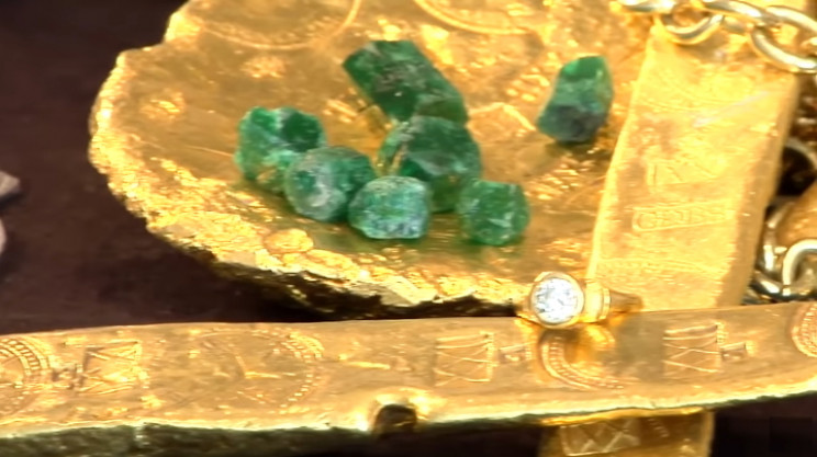 Atocha's gold and emeralds Atocha's gold and emeralds