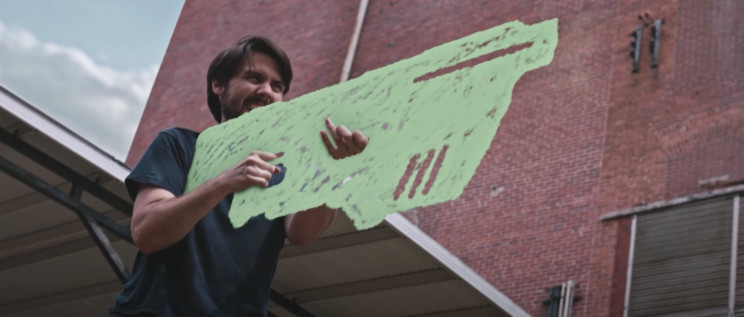 Action Heroes Battle It Out Using Chalk Drawn Weapons in This Epic Short Film Action Heroes Battle It Out Using Chalk Drawn Weapons in This Epic Short Film