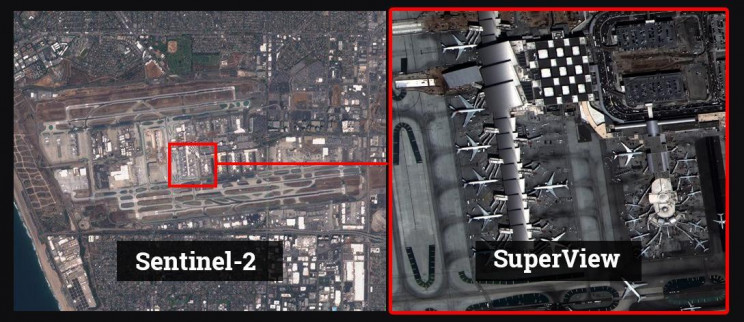 View SuperView Satellite Imagery on This Supermap Platform