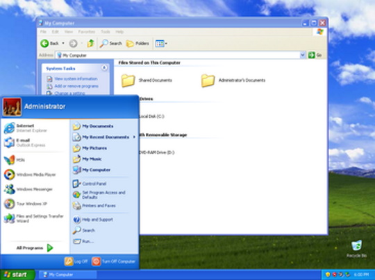 old tech still in use xp