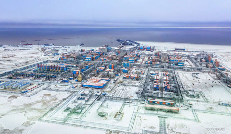 arctic lng plant complete