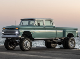 The Ponderosa: A Classic Chevy 1966 Pickup Truck Has Been Revamped and It's Striking