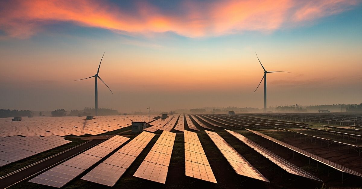 large solar pv array