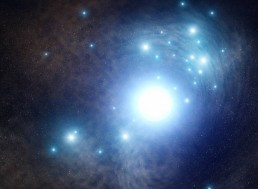 Blue Supergiant Stars Shimmer Due to Waves on Their Surface