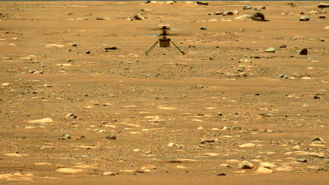 Mars Ingenuity Helicopter Reaches New Heights on Second Flight Mars Ingenuity Helicopter Reaches New Heights on Second Flight
