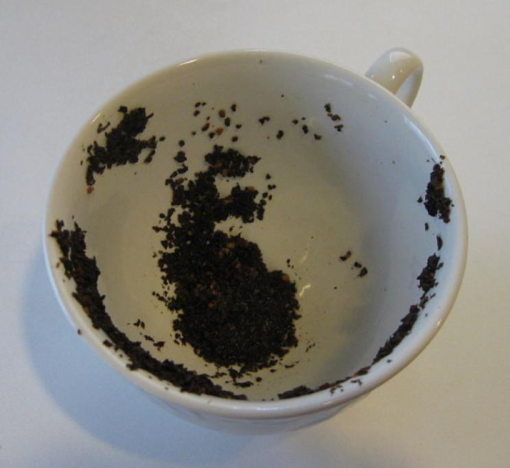 Reading tea leaves Reading tea leaves