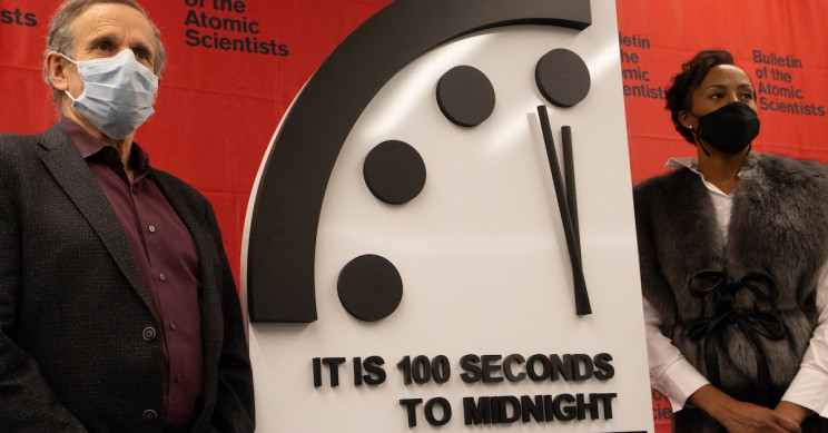 Doomsday Clock Says We're 100 Seconds Away from Midnight