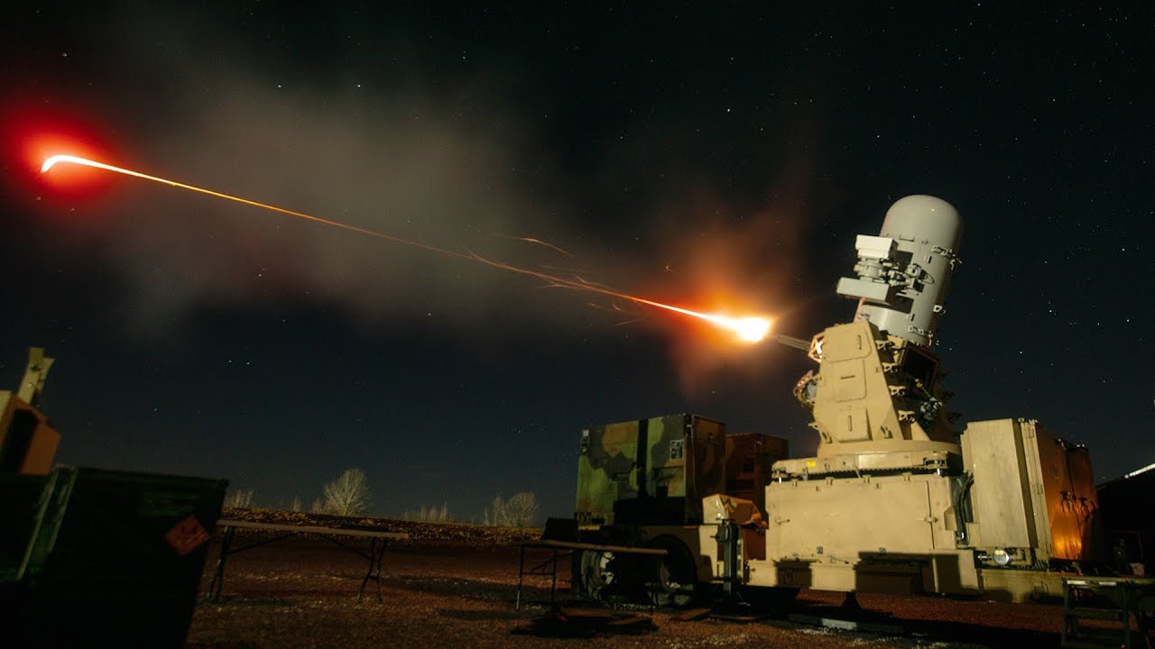 C-RAM firing
