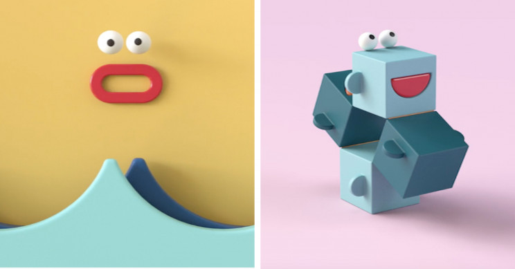 6 Kinetic Characters by Animator Lucas Zanotto Perfectly Depict Human Emotions