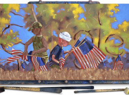 Inspirational Veterans Day Google Doodle Painted by Injured Iraq War Vet
