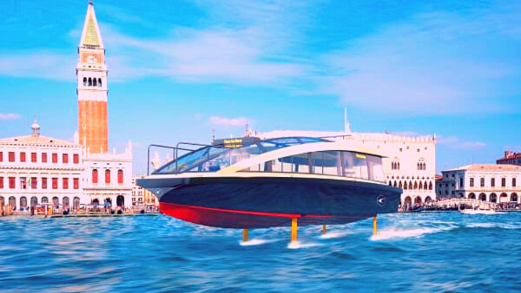 Venice Is Sinking. Here's How 'Flying' Electric Boats Can Save It