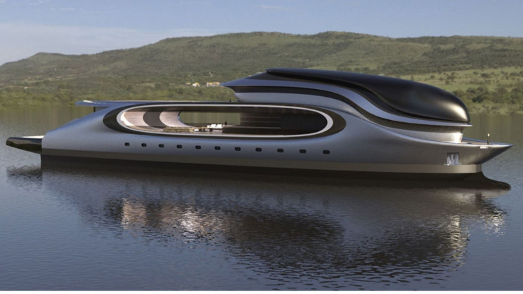 A Dashing 276-Foot Superyacht Concept Is a 'Holey' Sight for Sore Eyes