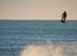 Inventor Franky Zapata's Mission to Fly over the Channel on Flyboard Fails