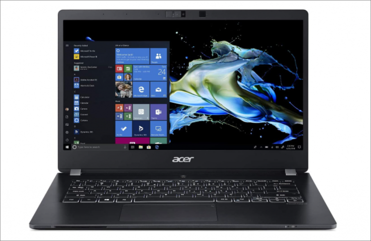Acer TravelMate P6 Black laptop
