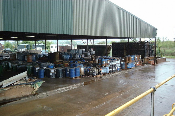 hazardous waste plant