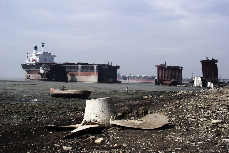 hazardous waste ship