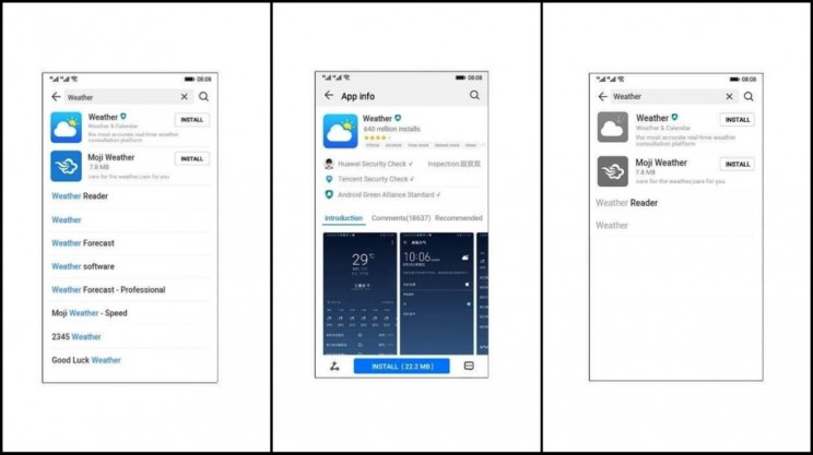 Screenshots of Huawei's New OS Leaked