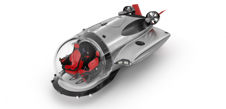 A New 10-Ton Luxury Submarine Can Travel Faster Than a Dolphin A New 10-Ton Luxury Submarine Can Travel Faster Than a Dolphin