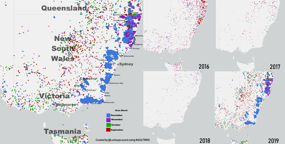 5 Images That Show the Devastating Scale of the Australia Bushfires 5 Images That Show the Devastating Scale of the Australia Bushfires
