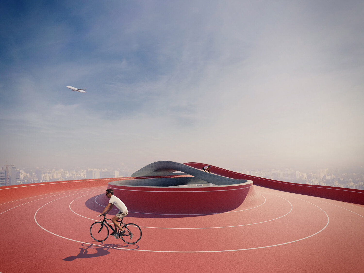 This Forest School Will Be Built in India With an Infinity Cycling Track on Its Roof This Forest School Will Be Built in India With an Infinity Cycling Track on Its Roof