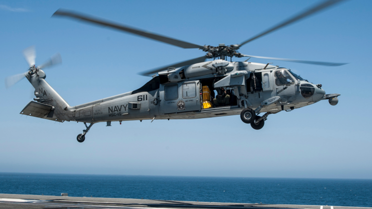 US Navy Helicopter Crashes Off San Diego Coast