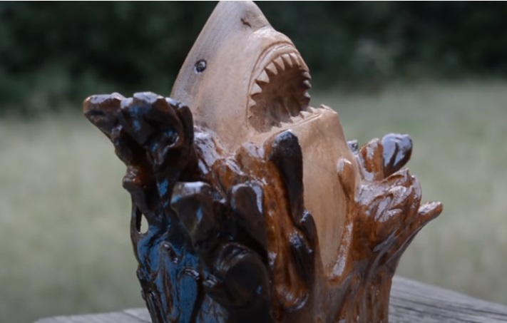 power carve shark head complete